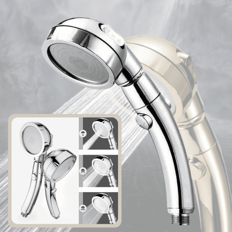 PowerHead 3-in-1 Shower Set - Adjustable Rain Shower