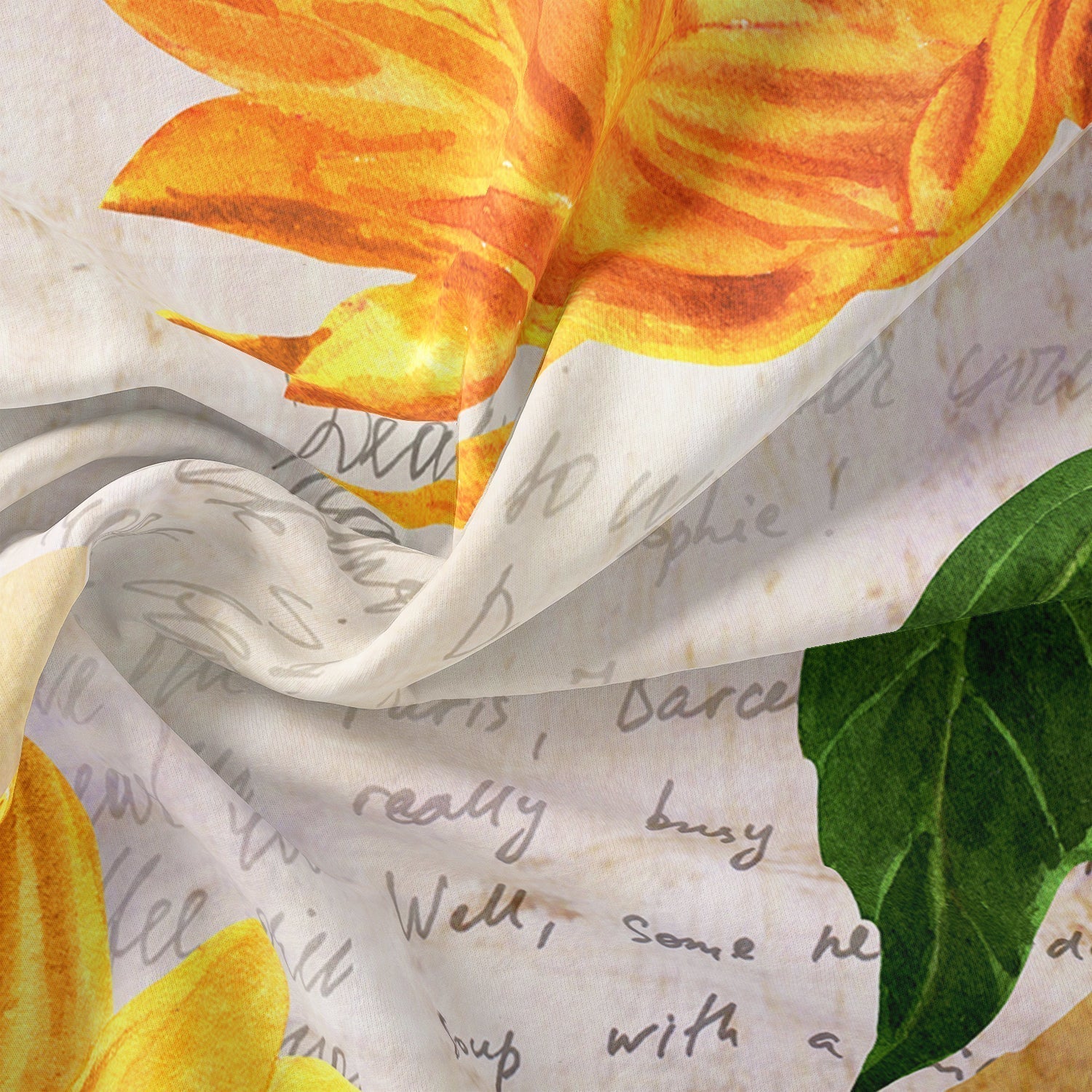 Sunflower Duvet Cover - Natural Bedroom Refresh