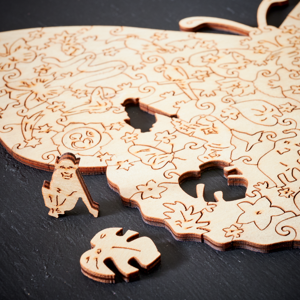 ColorCraft - Premium Wooden Jigsaw Puzzles
