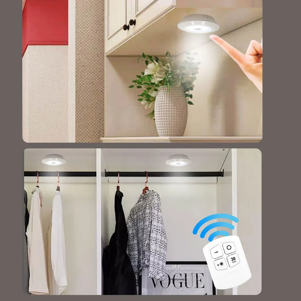 SmartGlow - Energy-Saving LED Lamp with Remote