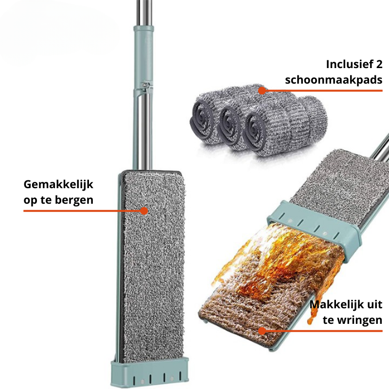 EasyMop - Time-Saving Squeeze Mop for Effortless Floor Cleaning