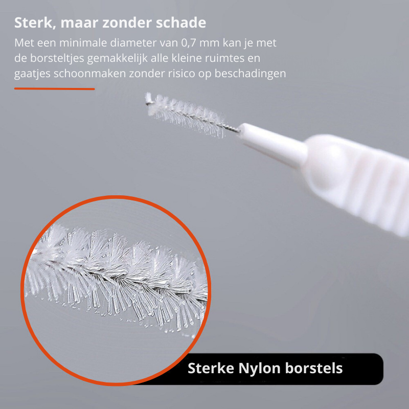 KalkBuster Brush - Cleaning Brush Set for Showerheads and Tight Spaces