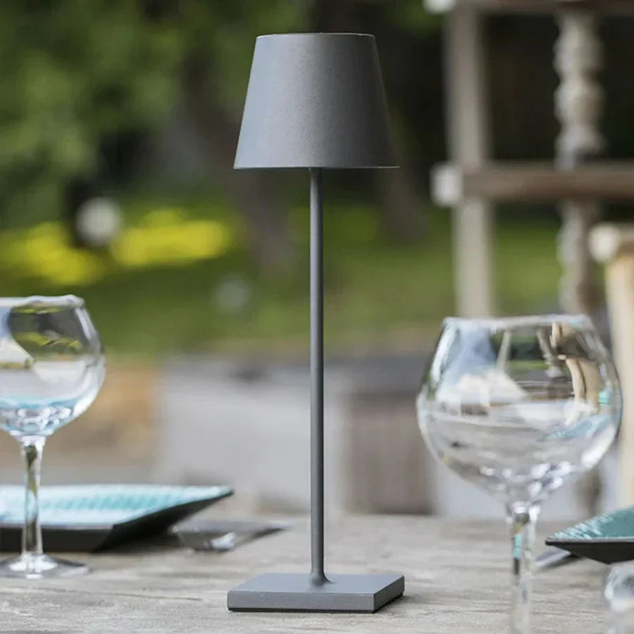 LumiLuxe Table Lamp - Cordless Rechargeable LED Light
