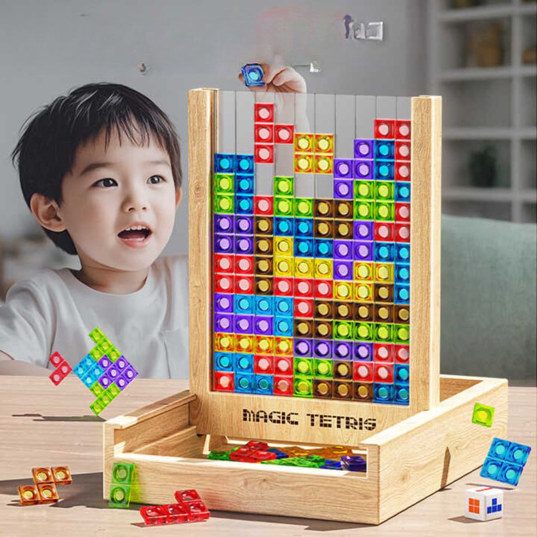 TetrisWood Game - Sustainable Family Fun