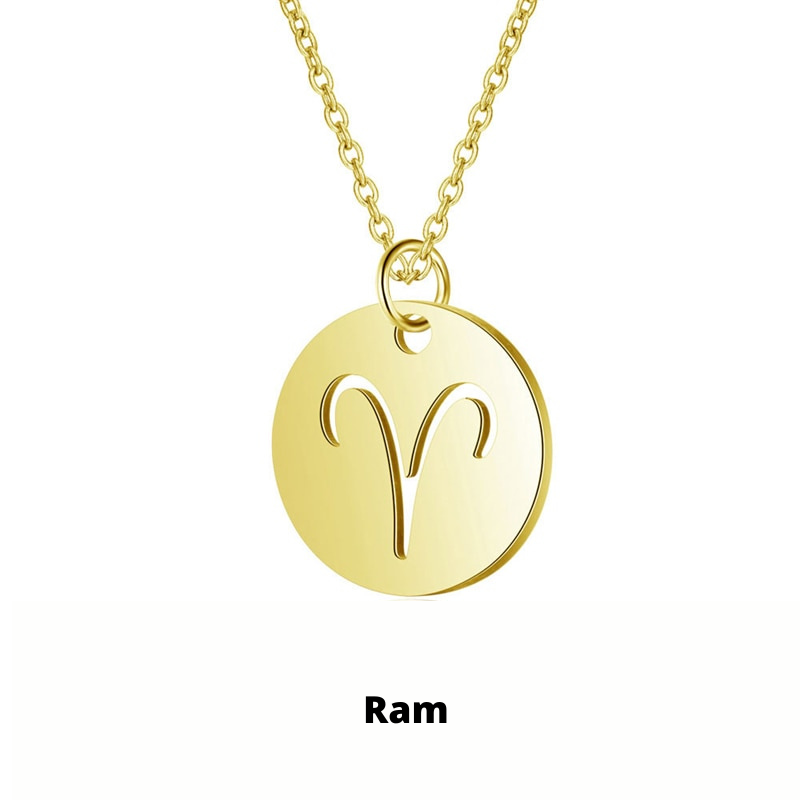 Zodiac - Coin Necklace