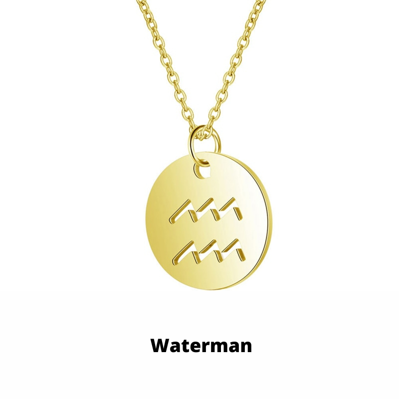 Zodiac - Coin Necklace