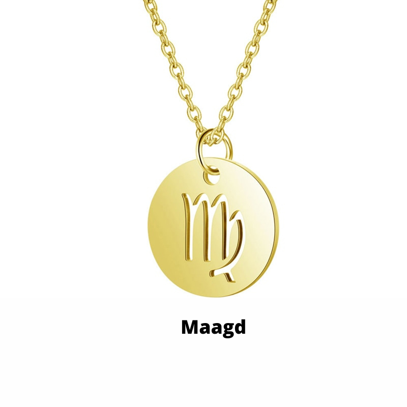 Zodiac - Coin Necklace