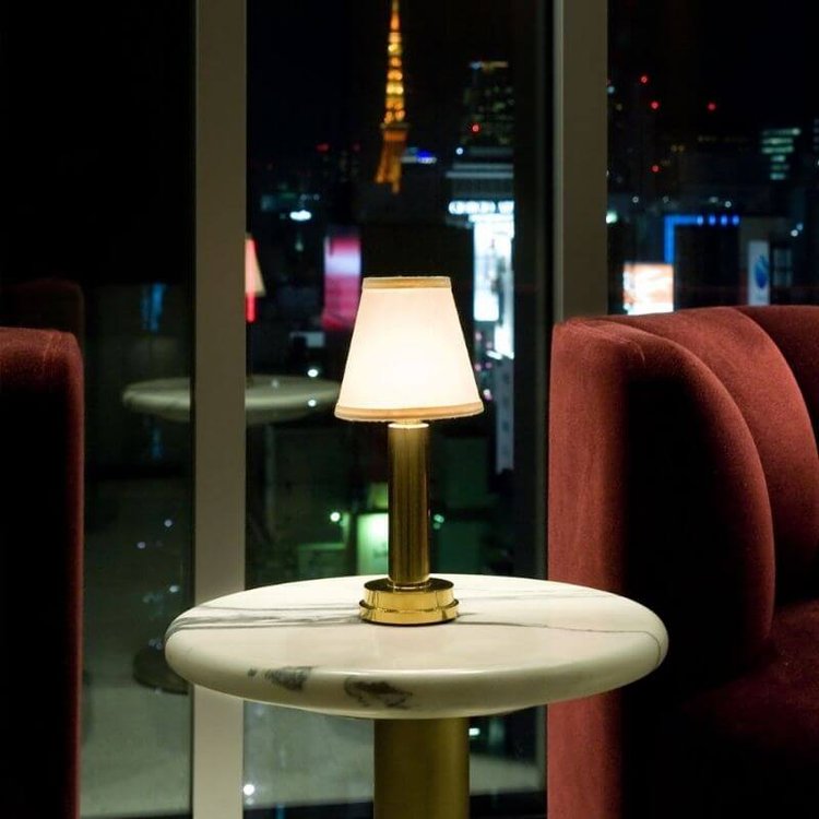 CozyGlimmer Cordless Dimmable Table Lamp