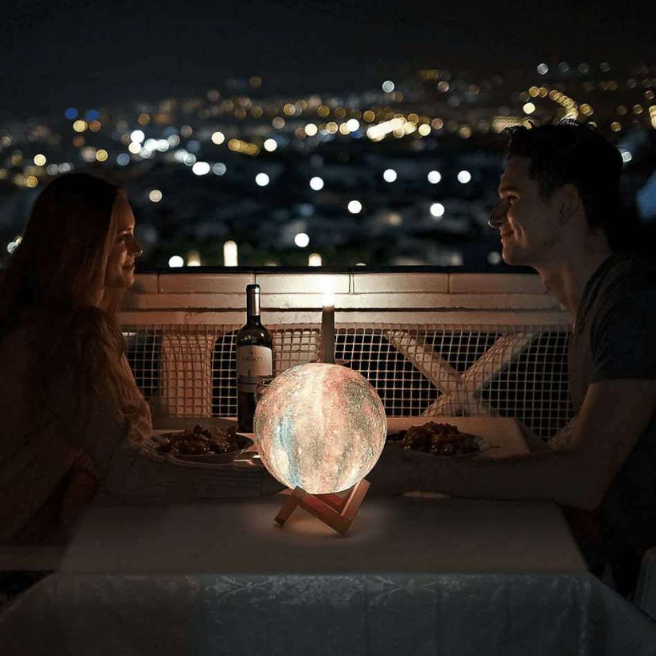 Moonbright Star Lamp - Rechargeable Touch Night Light