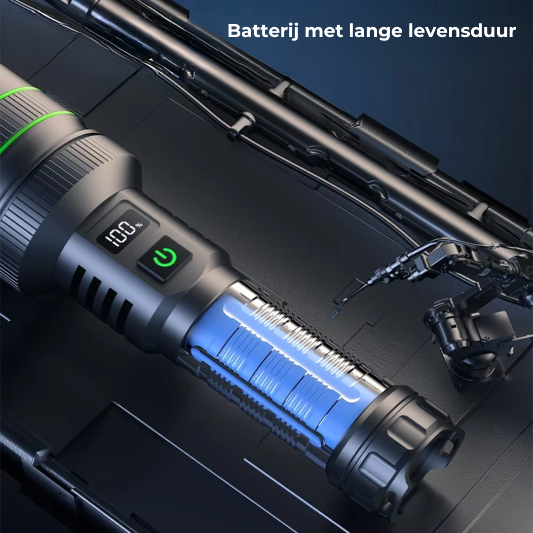 PowerBeam Zoomable LED Flashlight
