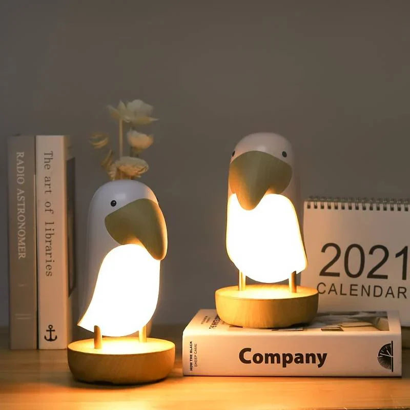 PeckLight - Rechargeable Bird-Shaped Night Light