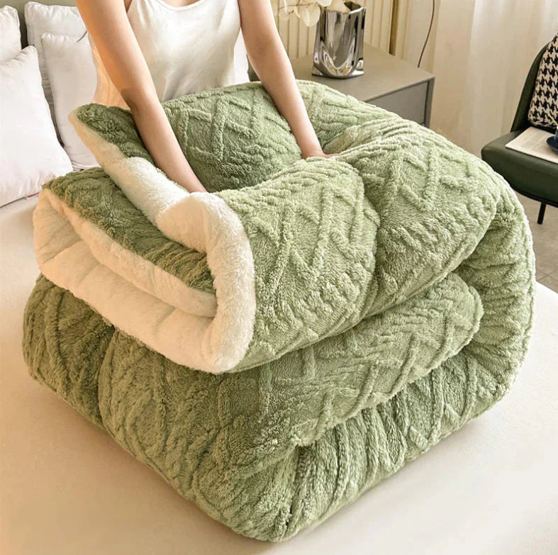 SereneSleep Winter Duvet Cover - Cozy Fleece Set