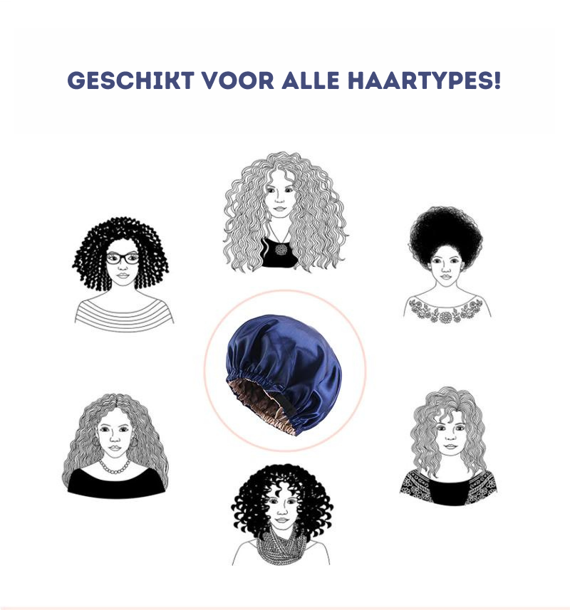 SatinGlow Luxury Satin Hair Bonnet