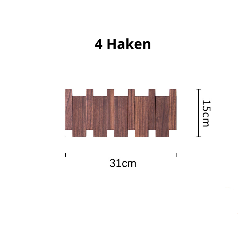 HarmonyHook - Adjustable Wooden Wall Rack