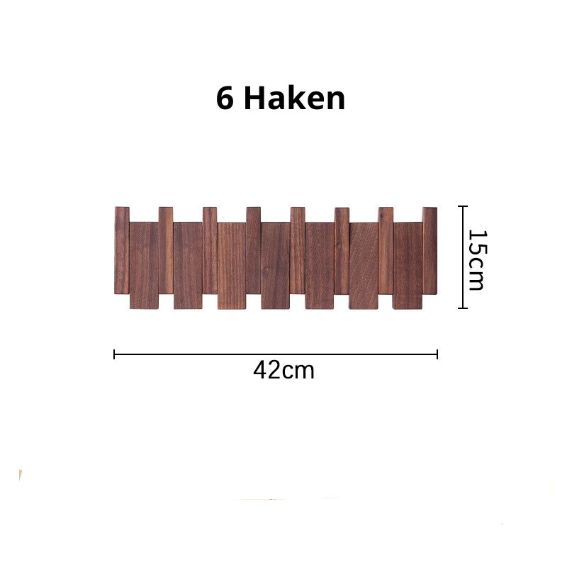 HarmonyHook - Adjustable Wooden Wall Rack