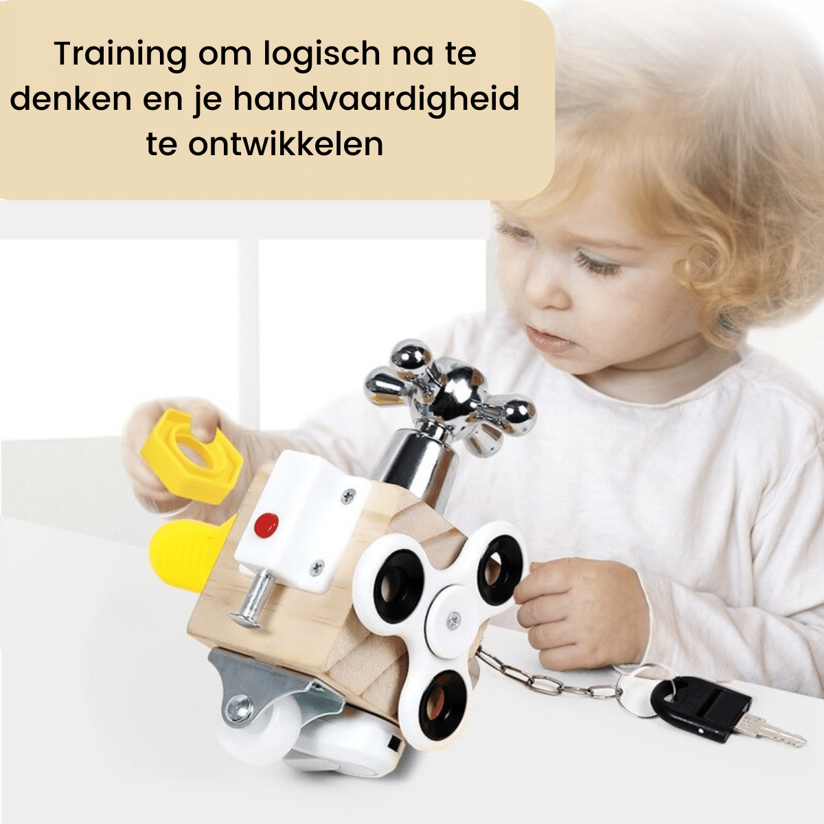 HandyCube Montessori Activity Cube Puzzle for Kids