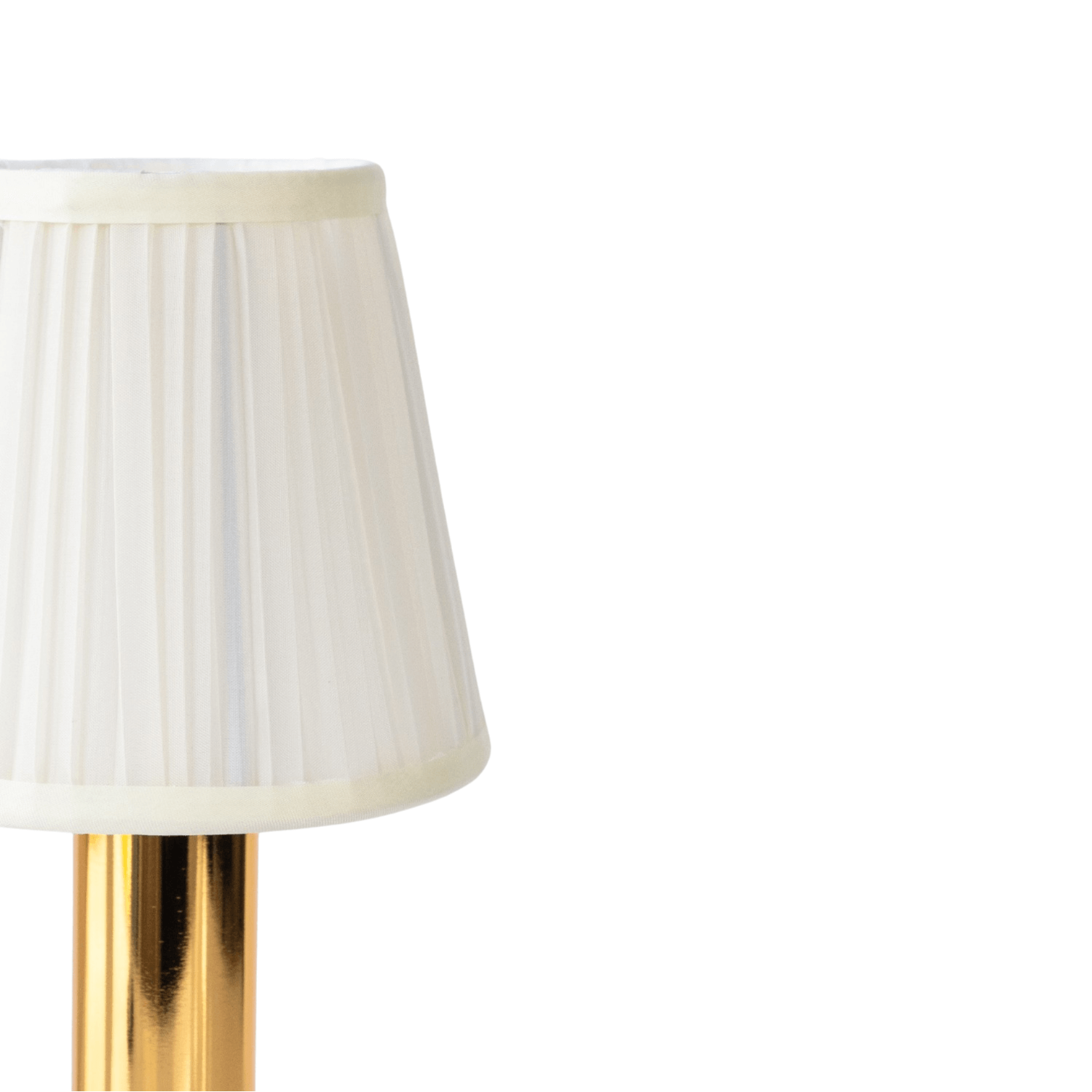 Cordless Dimmable Fabric Table Lamp - Elegant