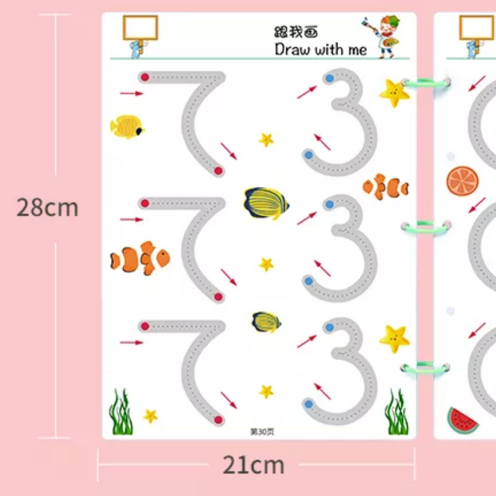 WriteMaster Board - Creative Learning Board for Kids