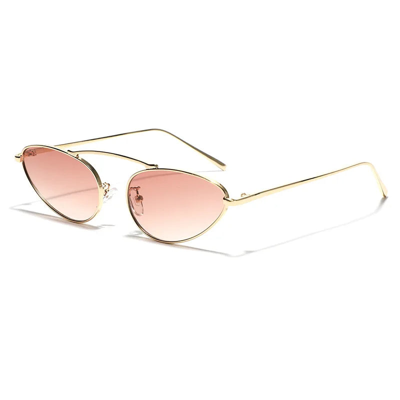 LuxVibe - Oval Luxury Sunglasses with UV400 Protection