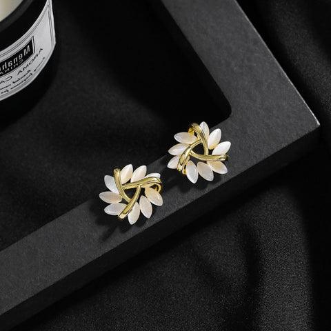 BlossomStud - Sakura Blossom Stud Earrings for Women