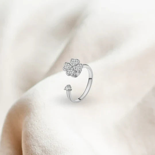 CalmRing Nua - Sterling Silver Anti-Anxiety Fidget Ring