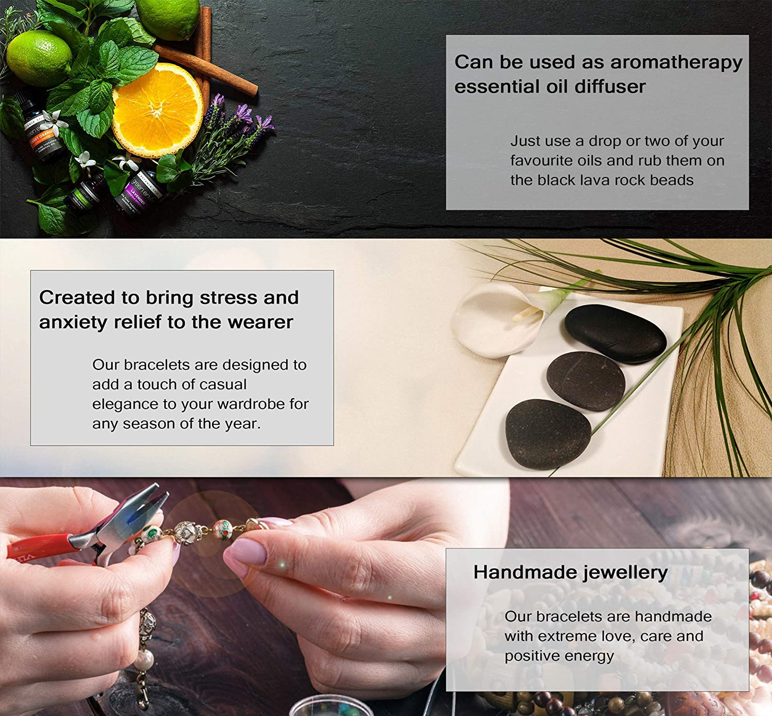 Chakra Healing - Crystal Bracelet