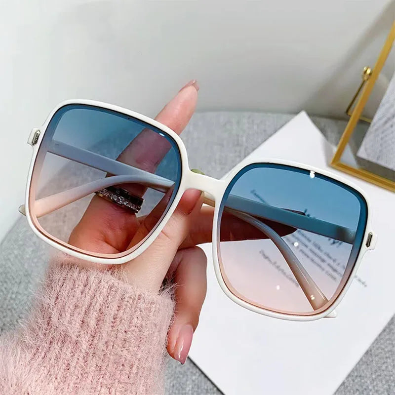 Sheena Shades - Elegant Oversized Square Sunglasses