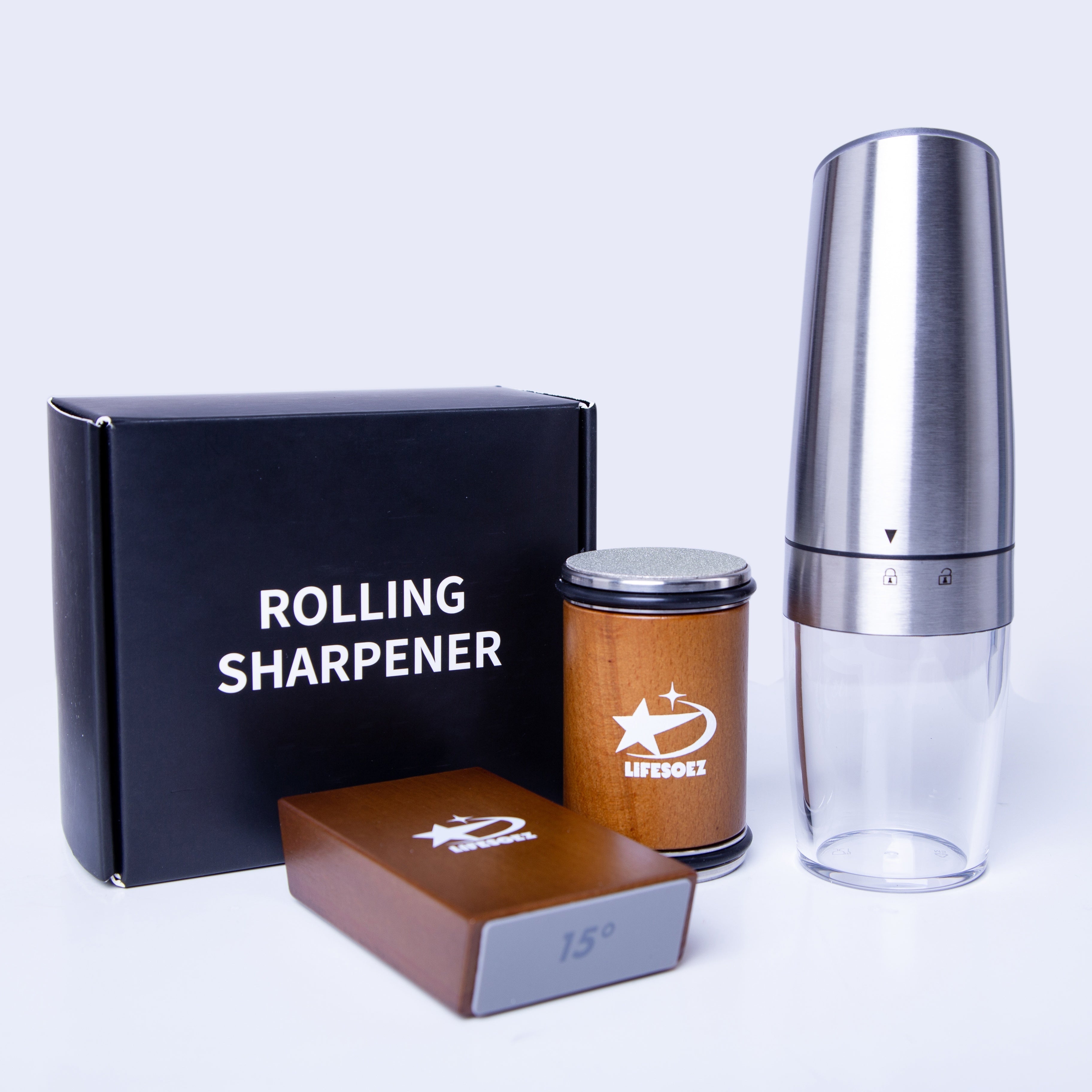 DiamondEdge Pro – Professional Knife Sharpener Set