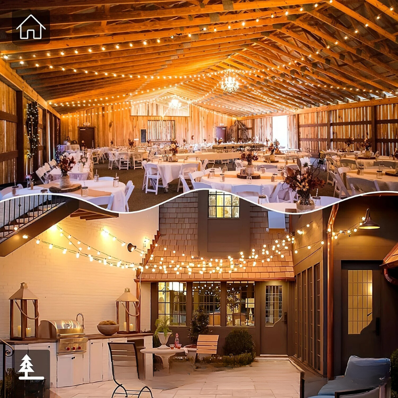 Tungsten - Outdoor LED String Lights for Your Parties