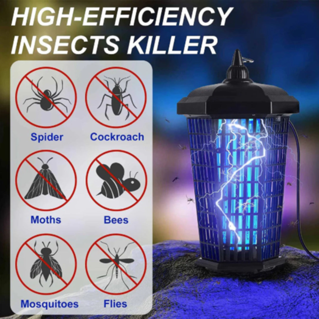 MothGuard - Ultrasonic UV Moth & Insect Repeller