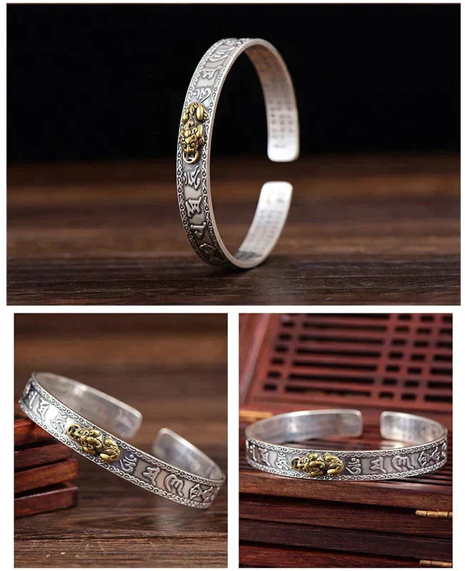 Silver Pixiu - Wealth Bracelet