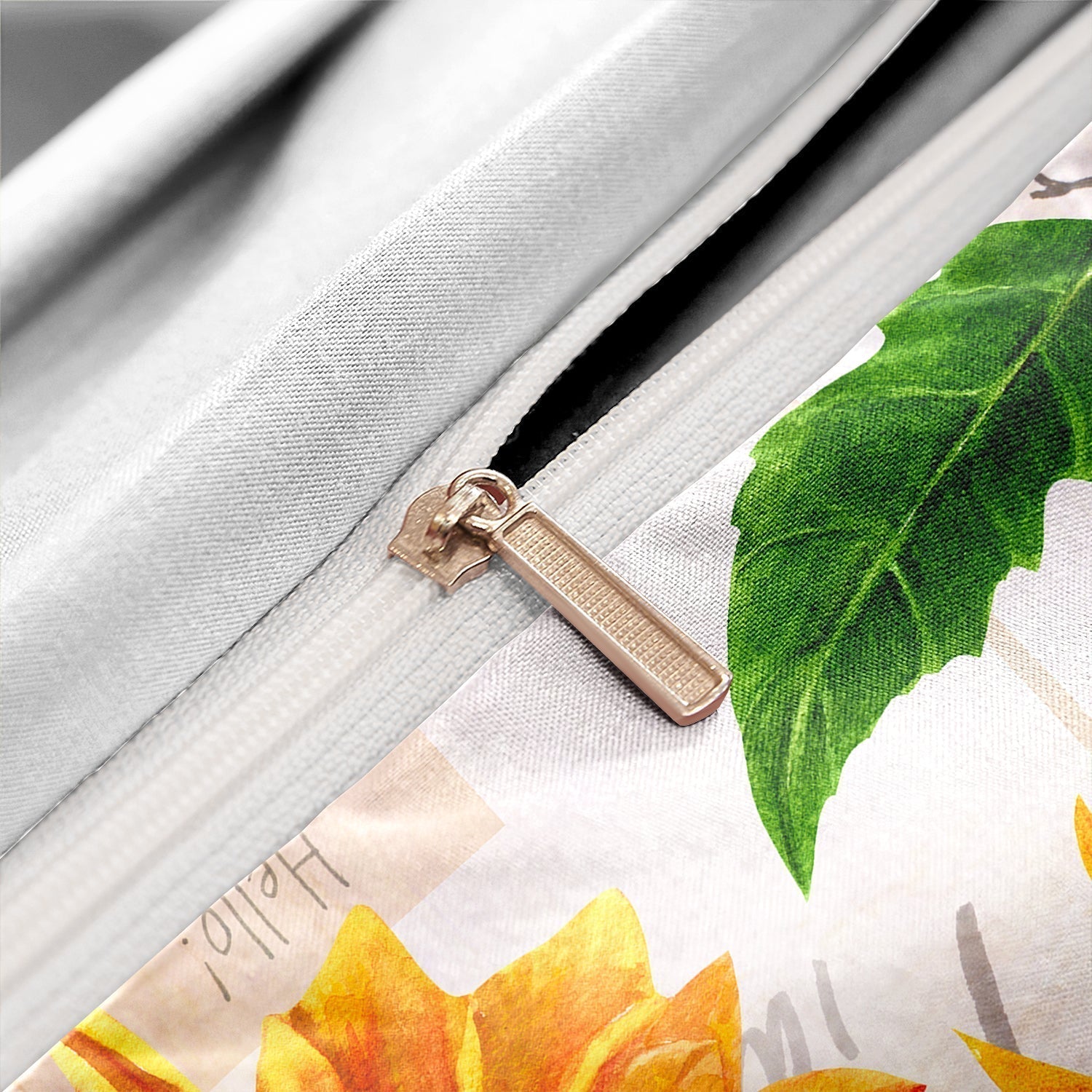 Sunflower Duvet Cover - Natural Bedroom Refresh