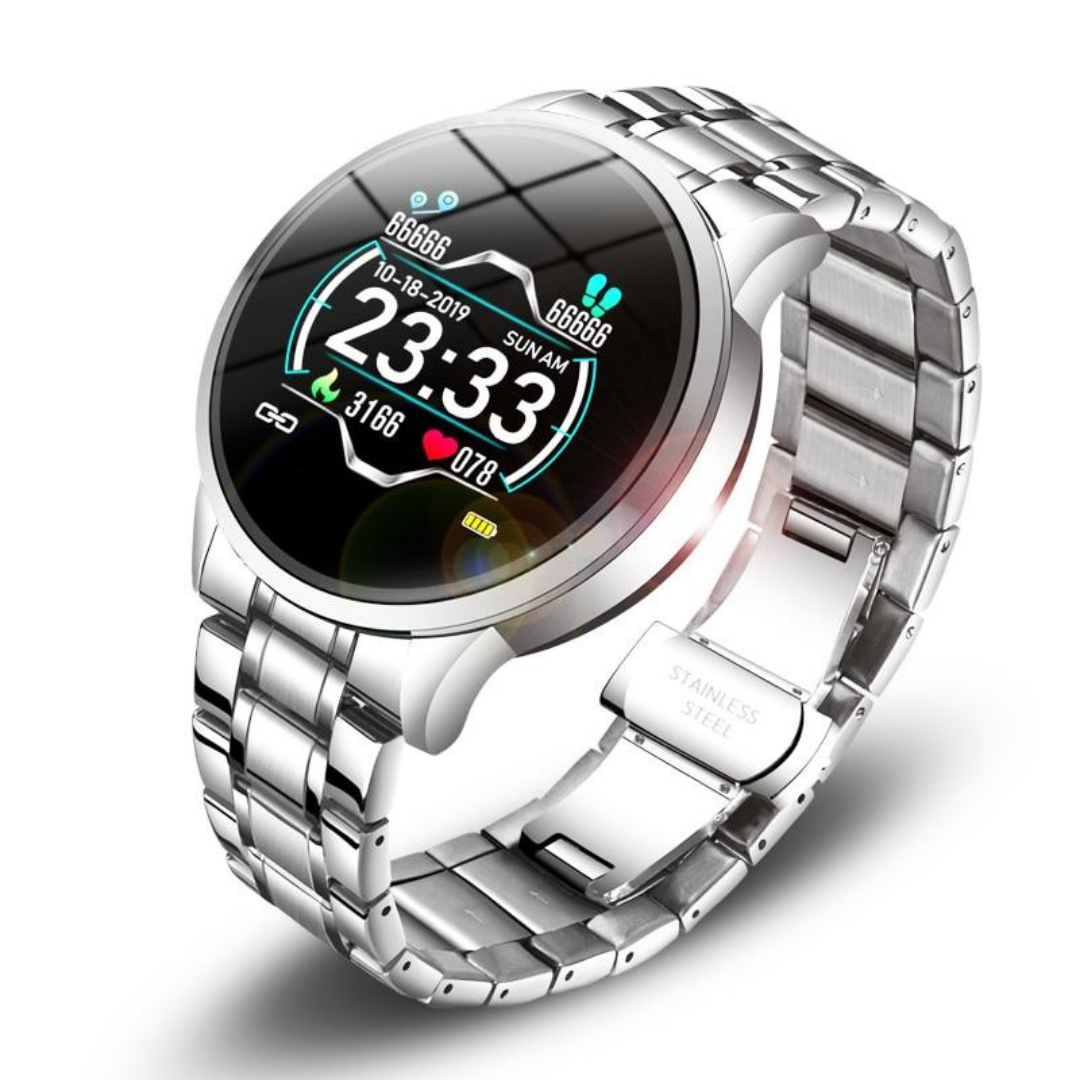 TimelessTrack - Elegant Smartwatch with Health Tracking and Calls