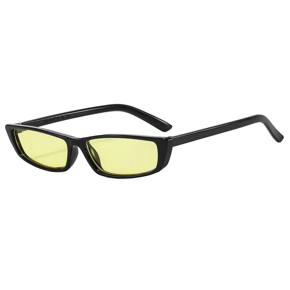 Feona - Retro Rectangular Sunglasses