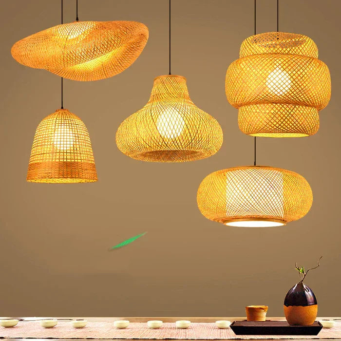 RayaLicht - Handmade Rattan Pendant Lamp