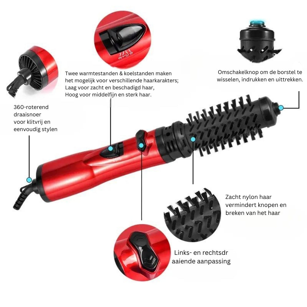RevolveGlam - 3-in-1 Electric Hair Styler