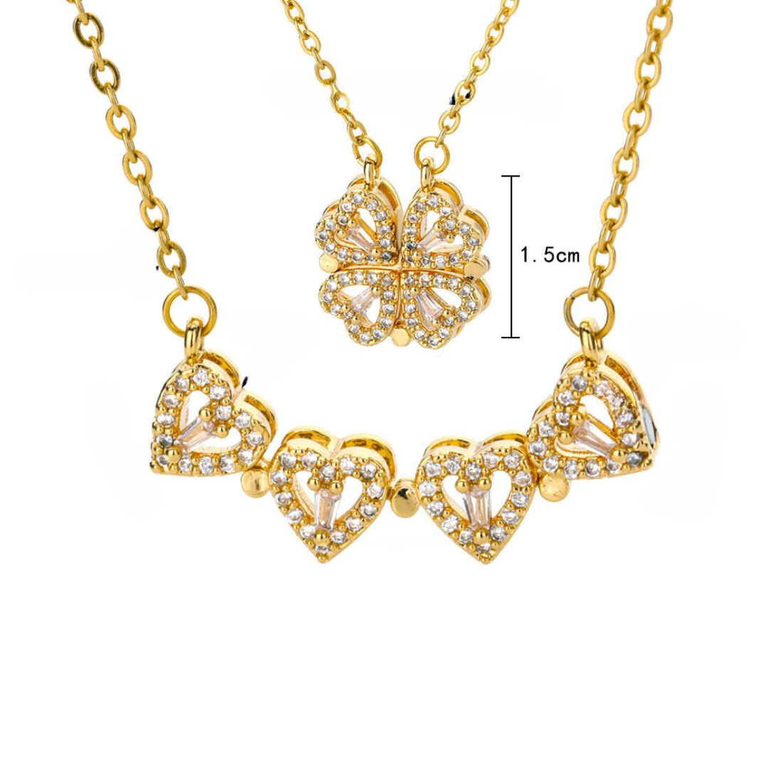 Livia Diamond Necklace - Elegant Zirconia Necklace for Luxe Looks