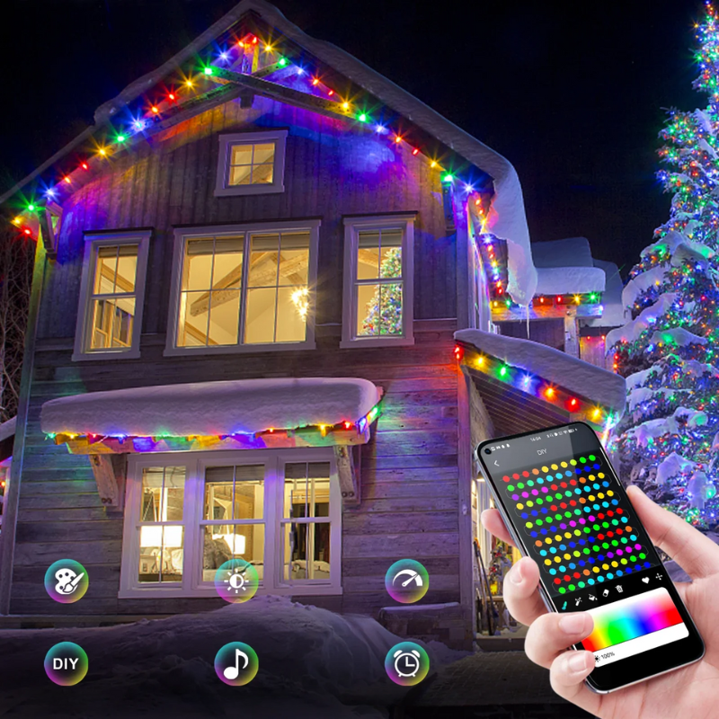 Jubilace - Connected RGBIC Fairy Lights for Christmas and Parties