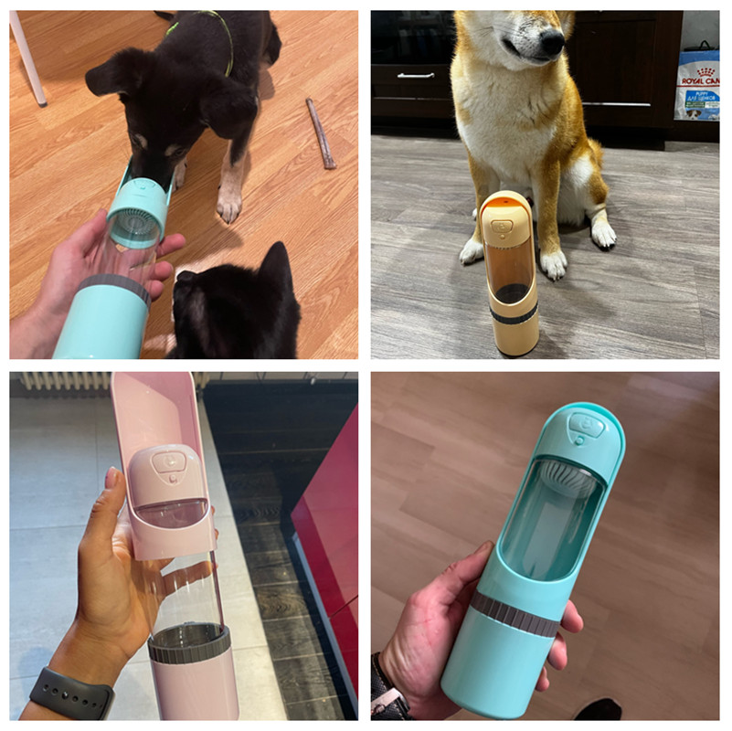 PawBuddy - 2-in-1 Dog Travel Water Cup