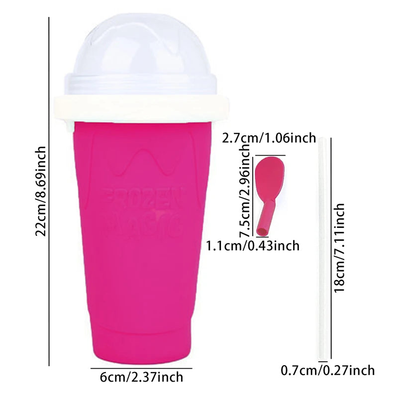 FrostySip - Reusable Cooling Chill Cup Bottle
