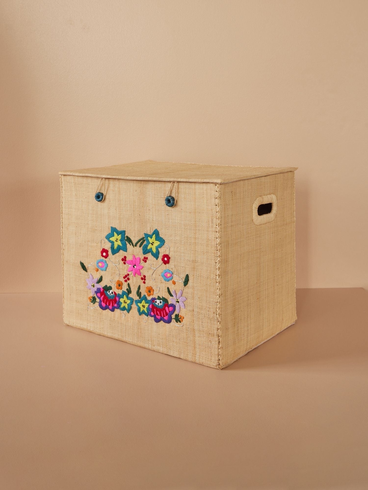RaffiaChic - Handmade Natural Storage Basket