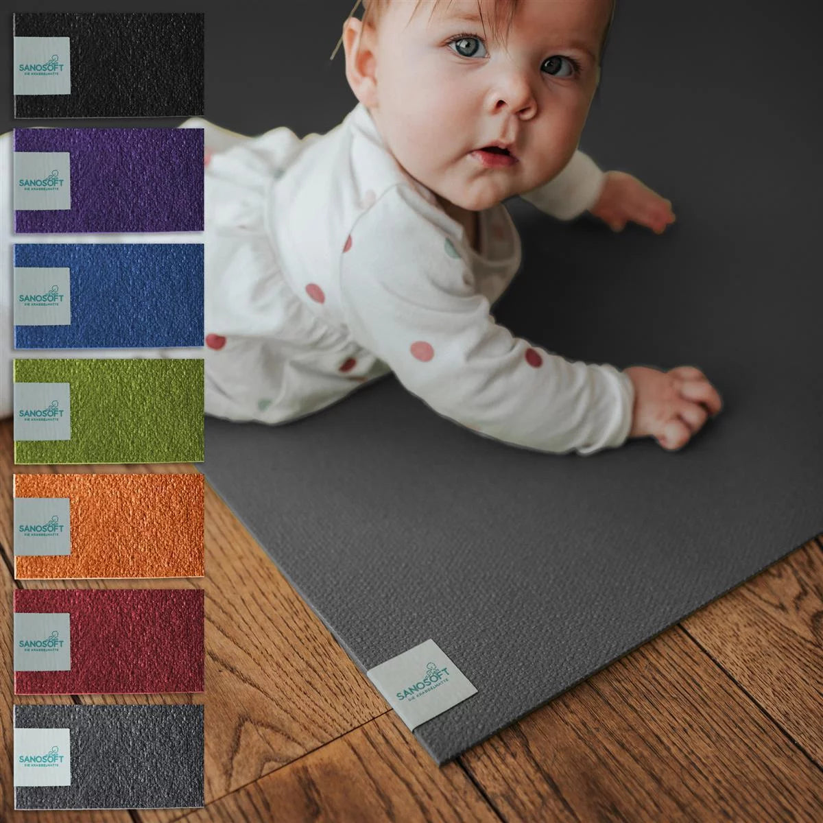 EcoPure Foam Mat - Non-Slip Cushioned Play Mat for Kids
