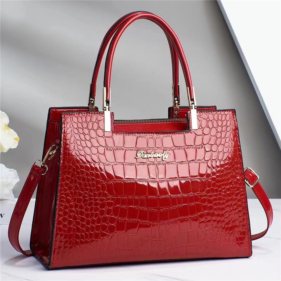 EliteGlam Bag - Elegant Faux Leather Handbag