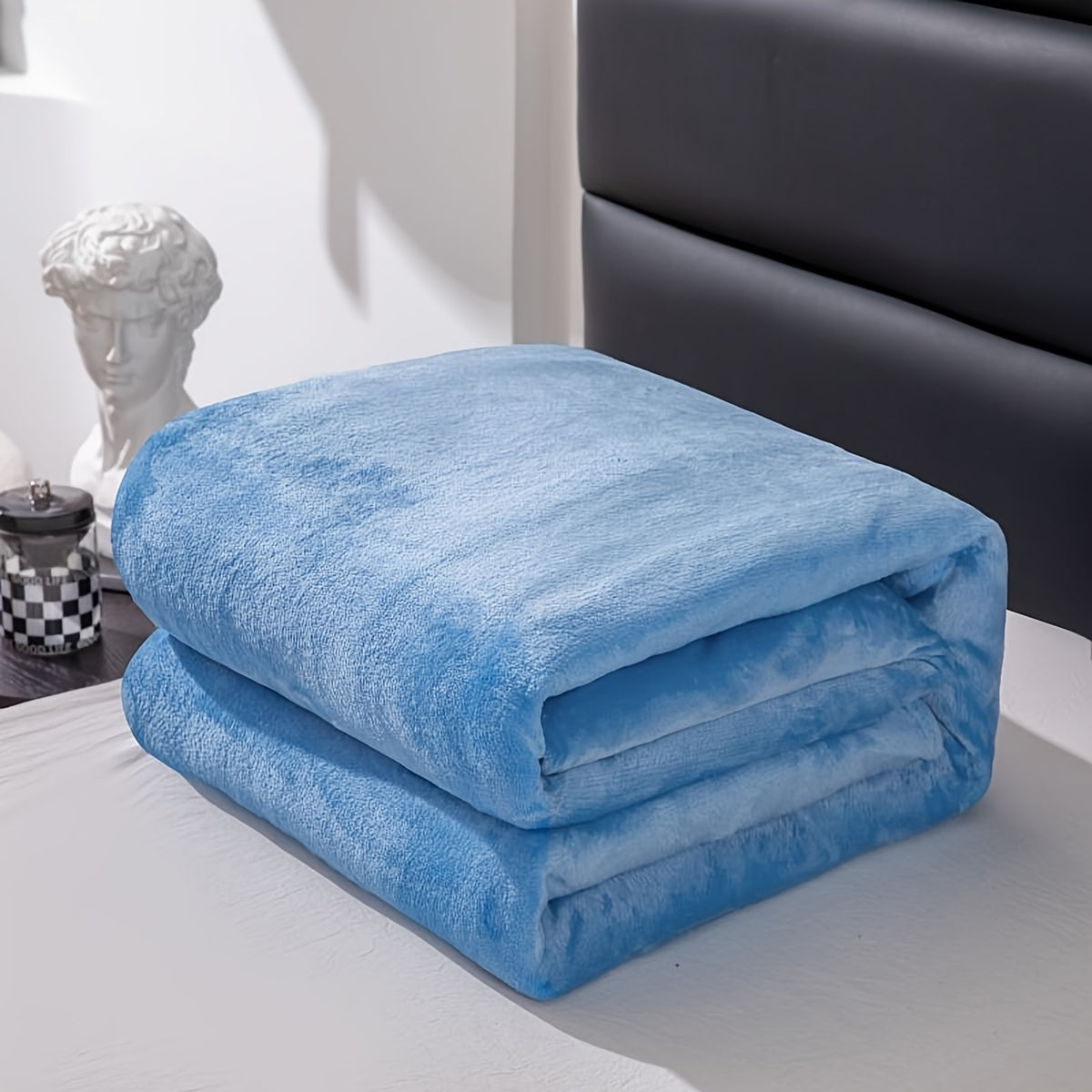 Grey Flannel Blanket - All-Season Luxury