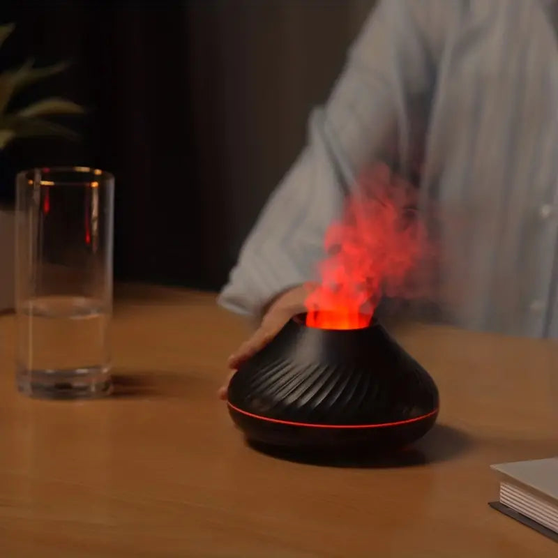 LumoMist Luxury Flame Aroma Diffuser