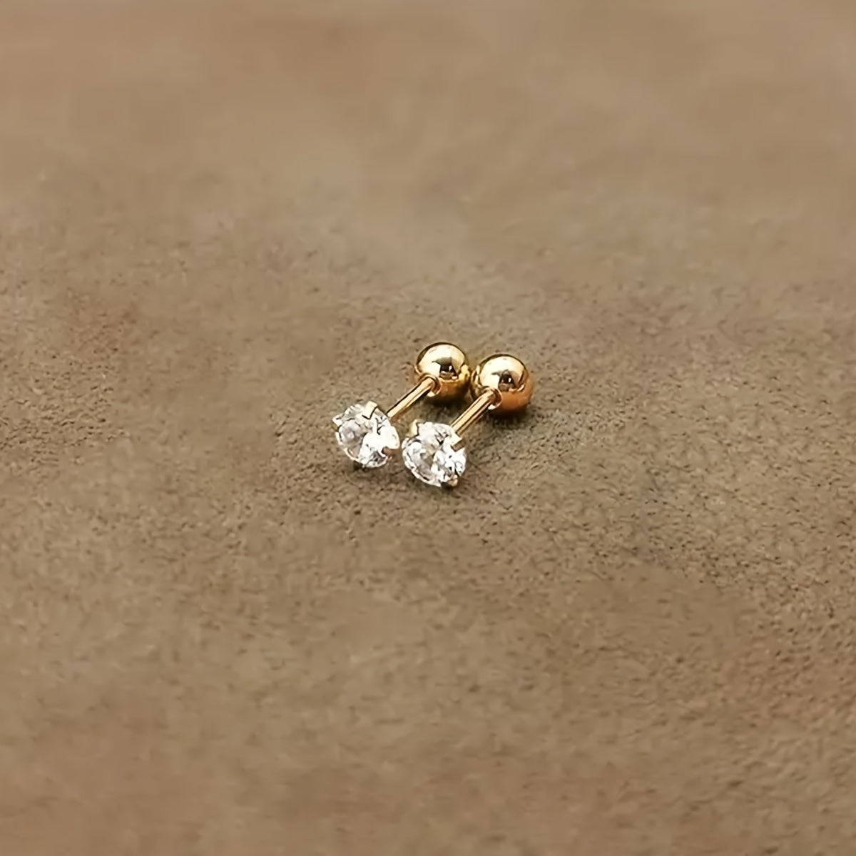 Lumen Sparkle - Zirconia Stud Earrings for Women