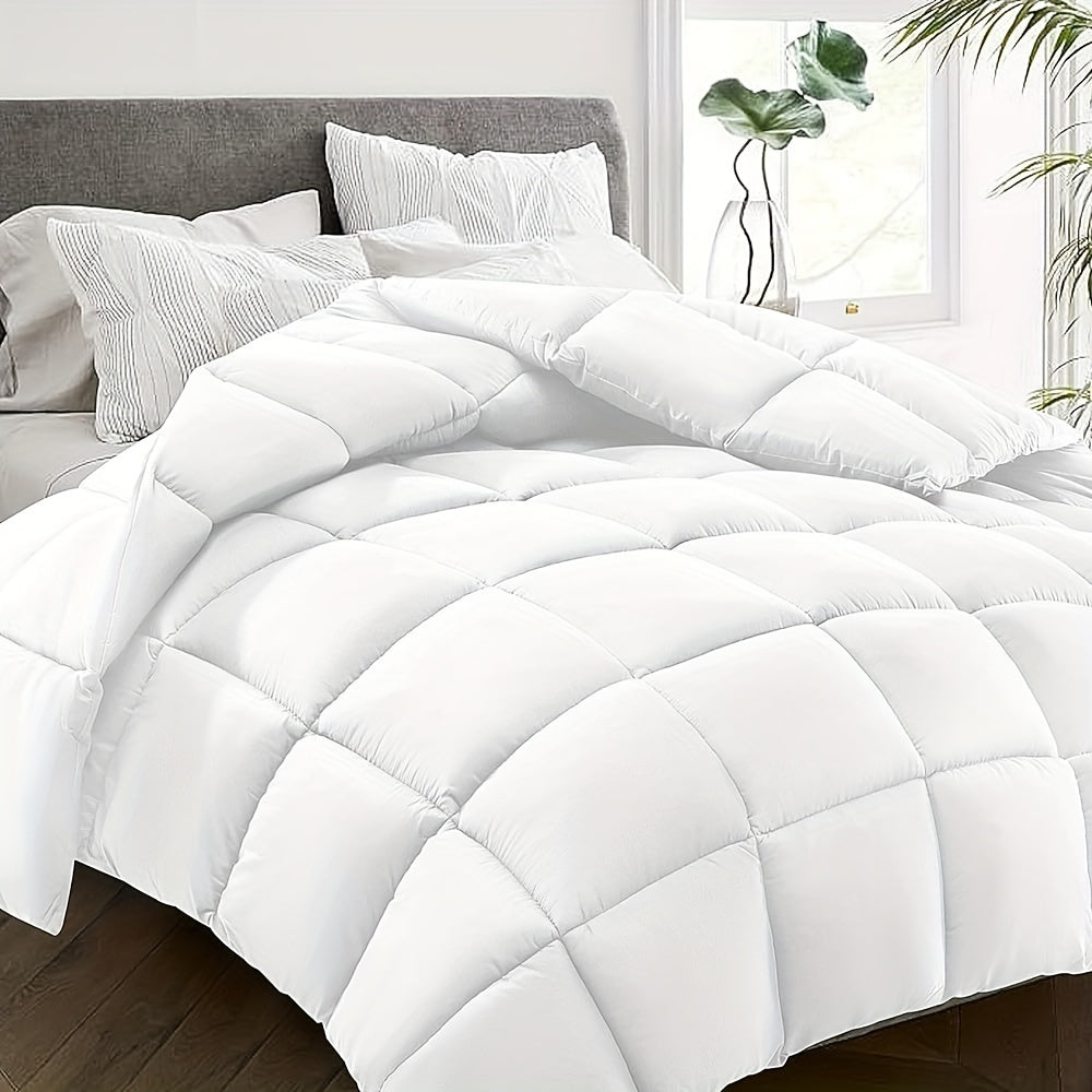 Reversible Microfiber Comforter - All-Season