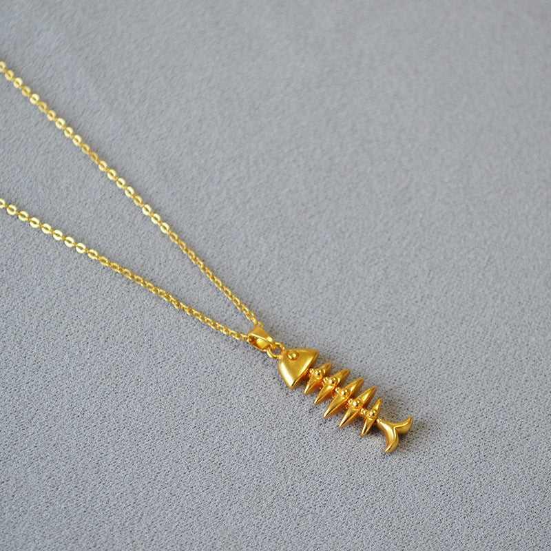 GoldenWeave - Herringbone Necklace