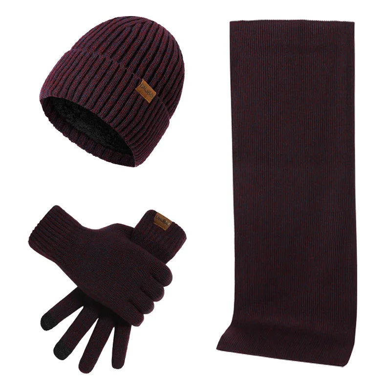 ArcticStyle - Beanie, Scarf & Gloves Set