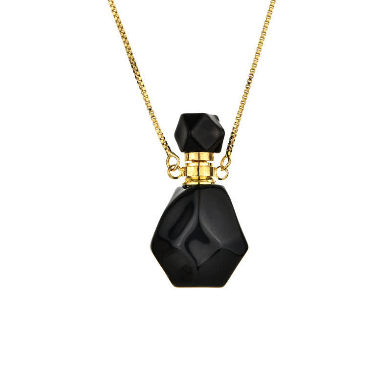 Iris - Crystal Perfume Bottle Necklace for Women